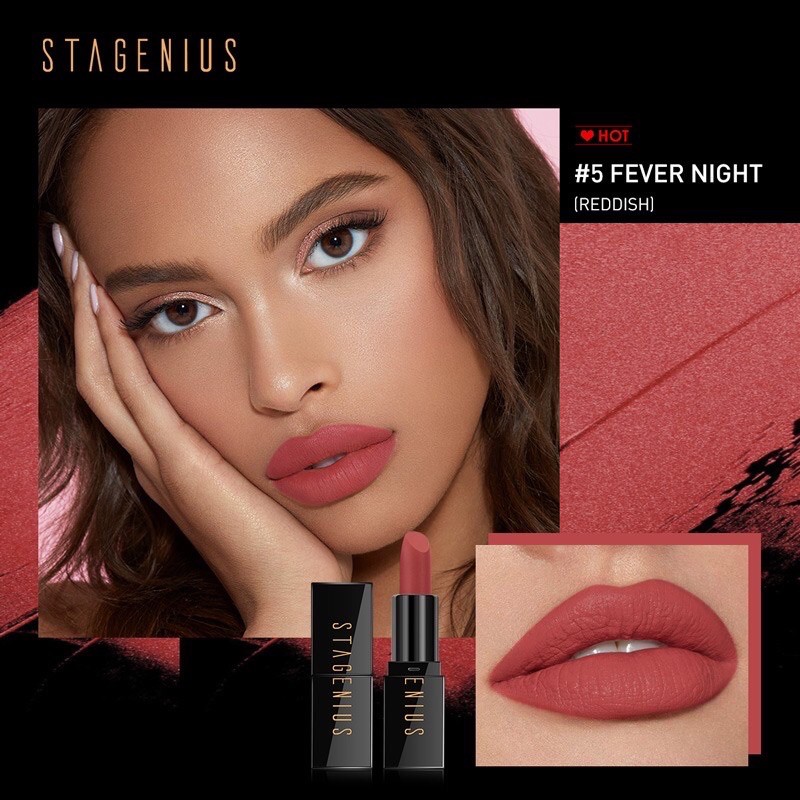 Stagenius SG19 Cream Matte Lipstick