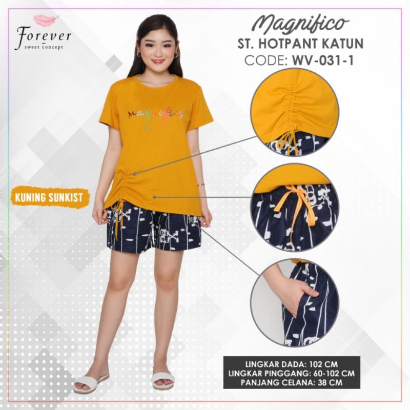 Forever Sweet Concept Baju Setelan Hotpant Forever Sweet Ekslusif new