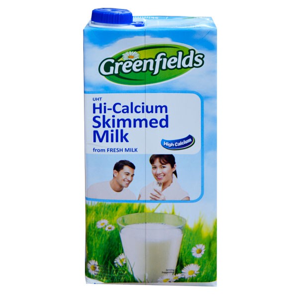 

Greenfields Uht Hi-Calcium Skimmed 1Ltr