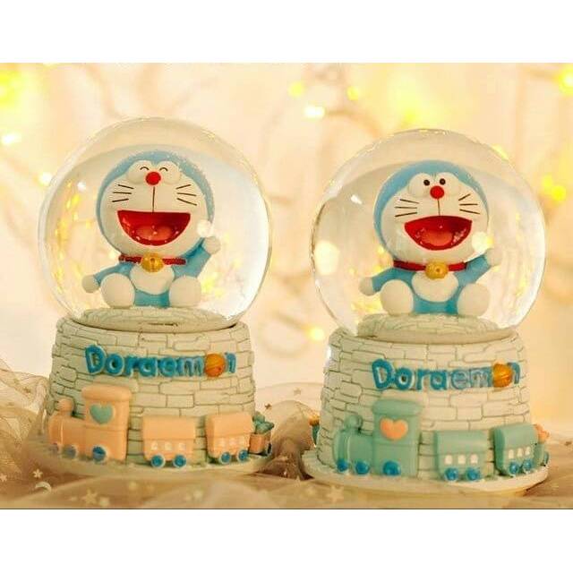 Kotak musik doraemon / Snowglobe doraemon / kado unik doraemon stuff