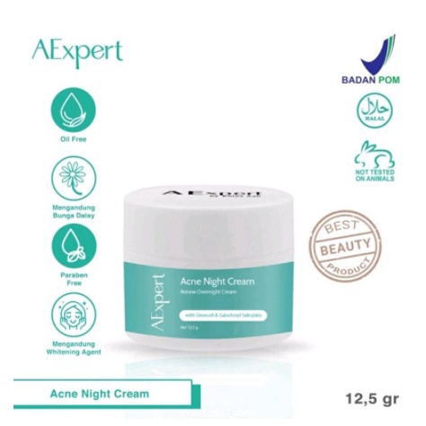 aexpert Acne Night Cream by Ashnty ft dr Ekles