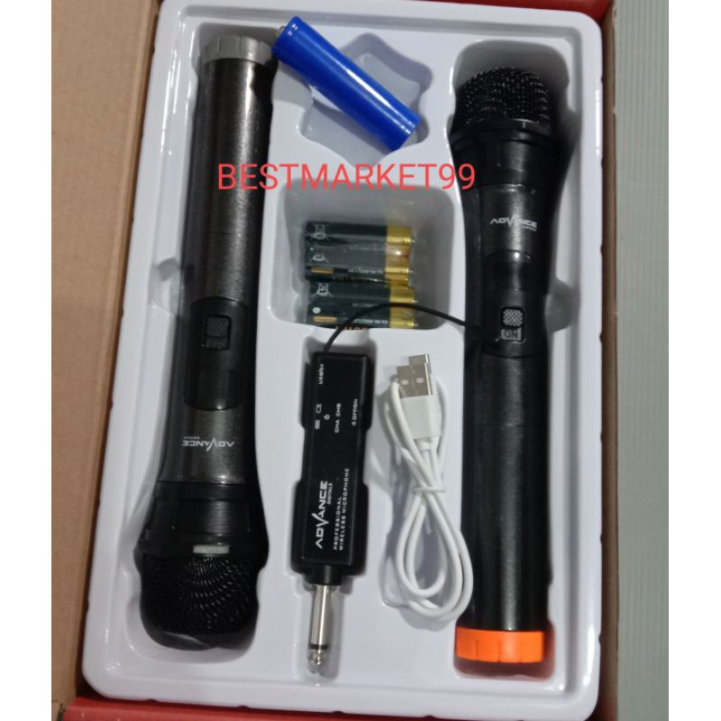 Mic Wireless Advance Mic 201. High Quality