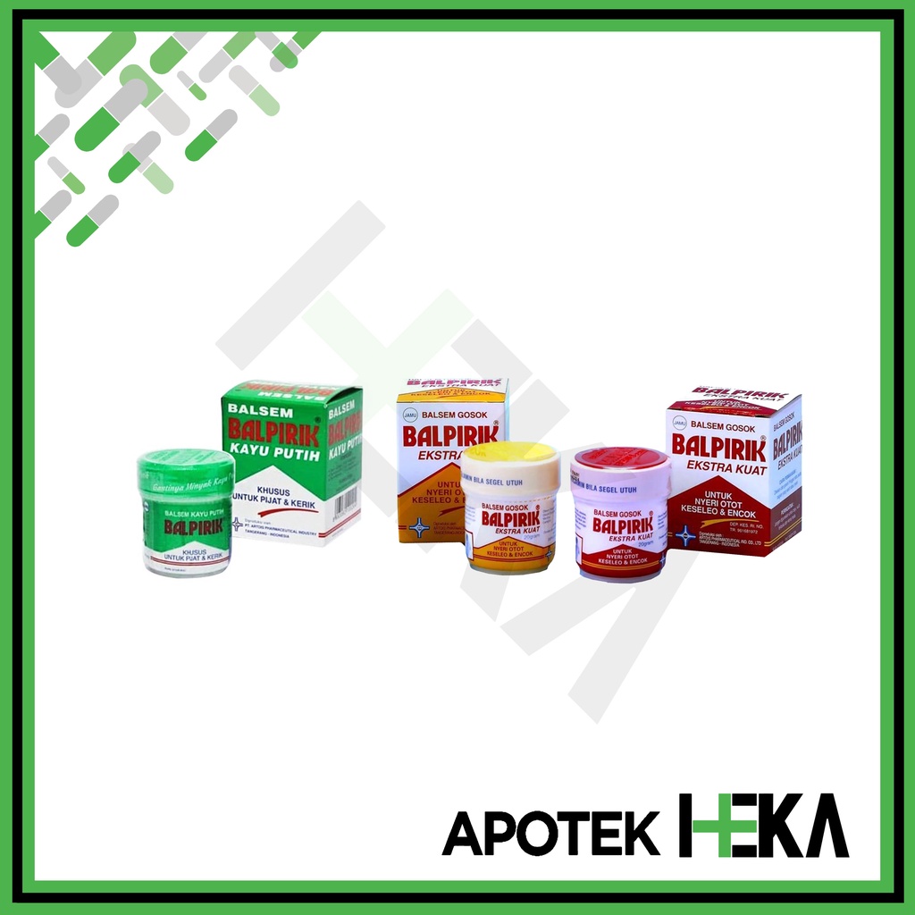 Balpirik Balsam - Balsem Gosok Aromaterapi 20 g (SEMARANG)