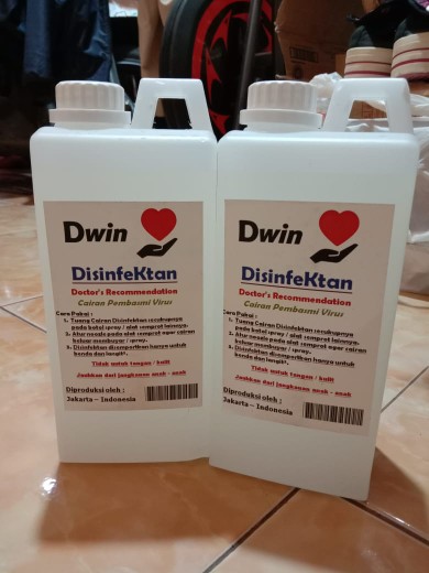 Disinfektan 1000 Ml / 1 Liter Desinfektan Disinfektant