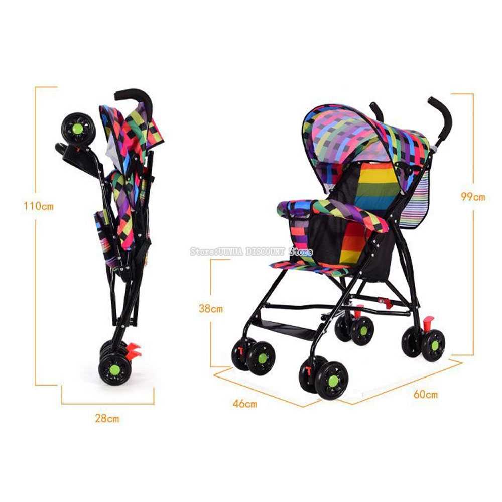 SPARKY Foldable Children Trolley Baby Stroller with Fence - SW517