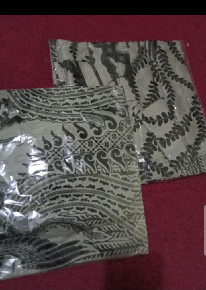 (cod) -baju Batik Couple Ayah Dan Anak Motif Classic