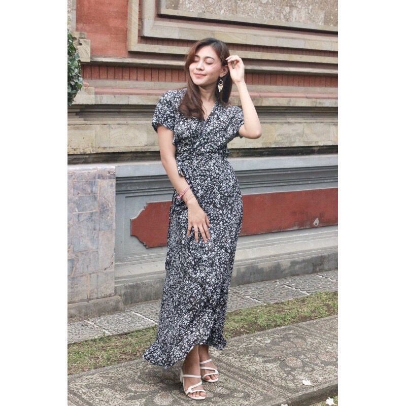 KIMONO PANJANG BALI MAXI DRESS KIMONO BALI RAYON