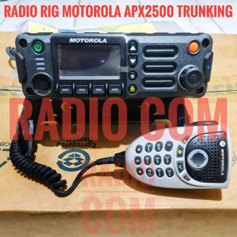 RADIO RIG MOTOROLA APX2500 TRUNKING RADIO RIG TRUNKING MOTOROLA APX 2500 APX2500 ORIGINAL