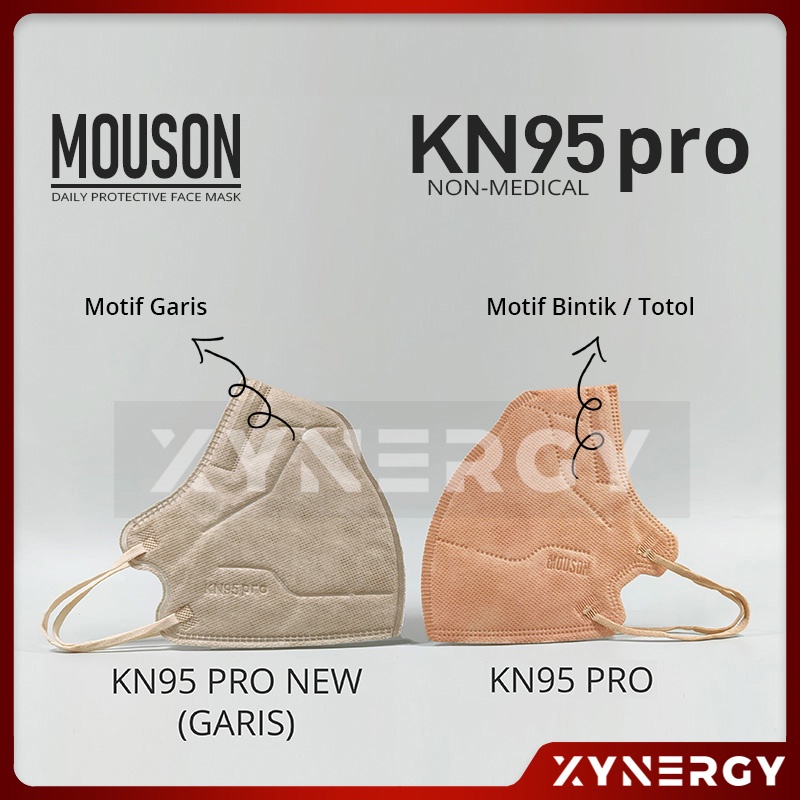 Masker Mouson KN95 Pro Masker Non Medis Sekali Pakai