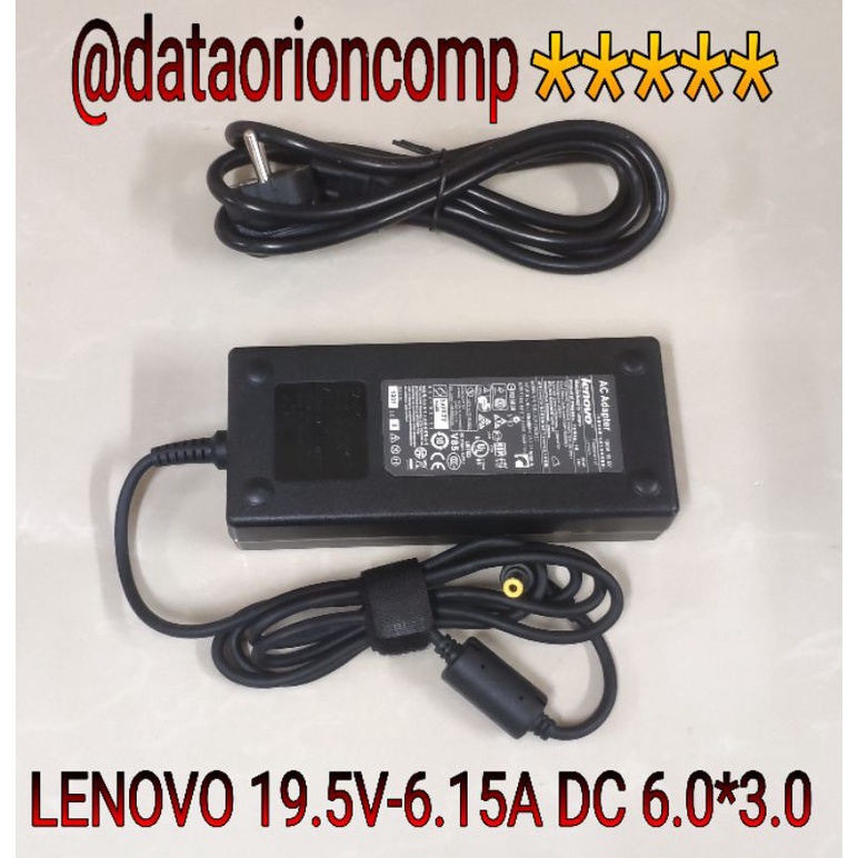 Adaptor charger lenovo 19.5V 6.15A DC 6.3*3.0 mm for Lenovo AIO C540