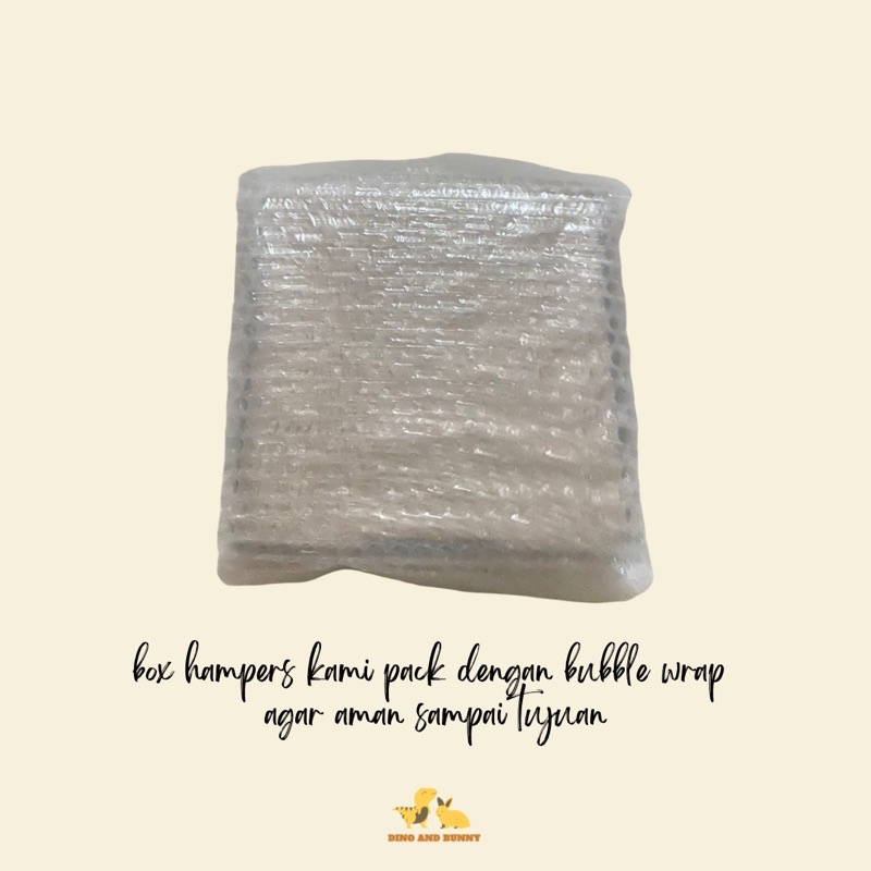 DINOANDBUNNY - Hampers Box Packaging With Bubblewrap - Kado Bayi Anak - Newborn Baby Kids