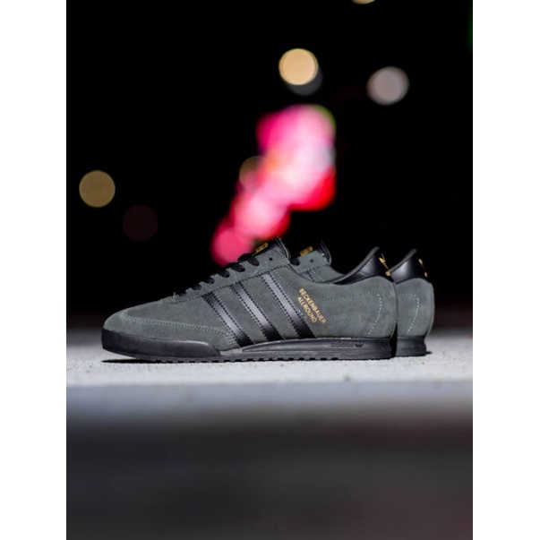 ADIDAS BECKENBAUER OLIVE BLACK ORIGINAL OEM SNEAKERS PRIA