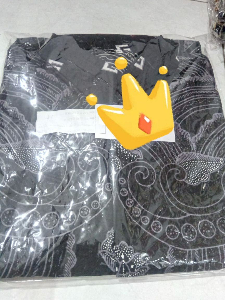 Kemeja Batik Slimfit High Quality Lengan Panjang Atasan Pria