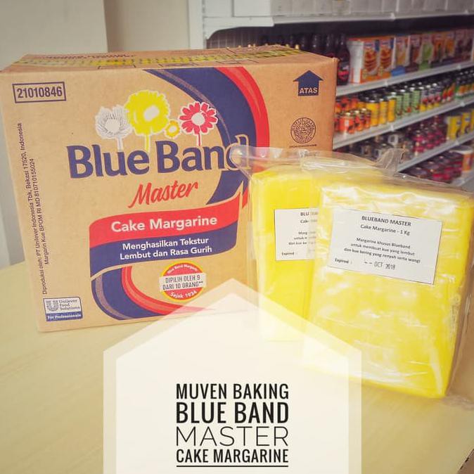

MARGARINE BLUE BAND 1 Kg MASTER CAKE / BLUEBAND KILOAN TERBARU