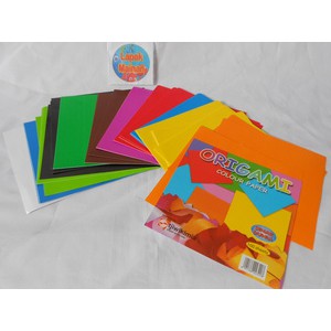 

Origami Colour Paper SIDU 12x12cm (isi 100) - Kertas Origami Warna-Warni Sinar Dunia