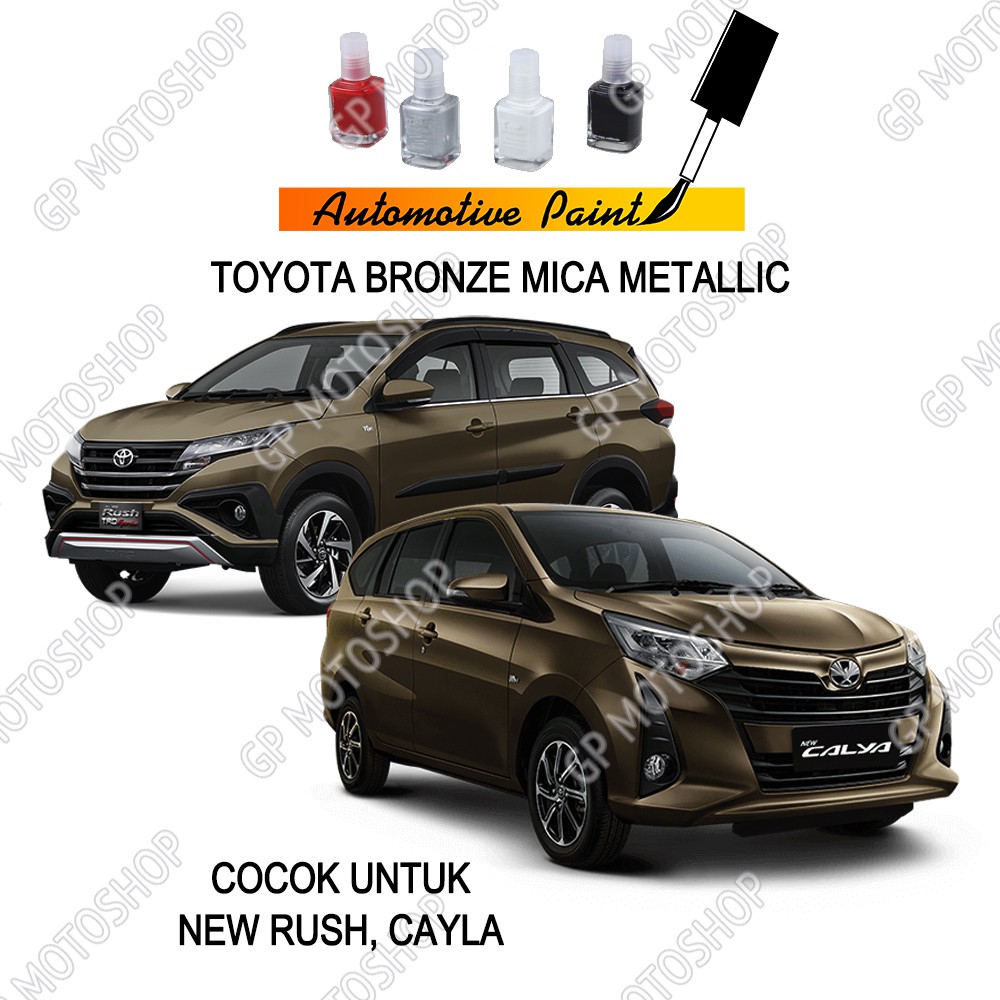 TOYOTA BRONZE MICA METALLIC CAT OLES PENGHILANG BARET MOBIL LECET GORES CAT COKLAT METALIK CAYLA RUS