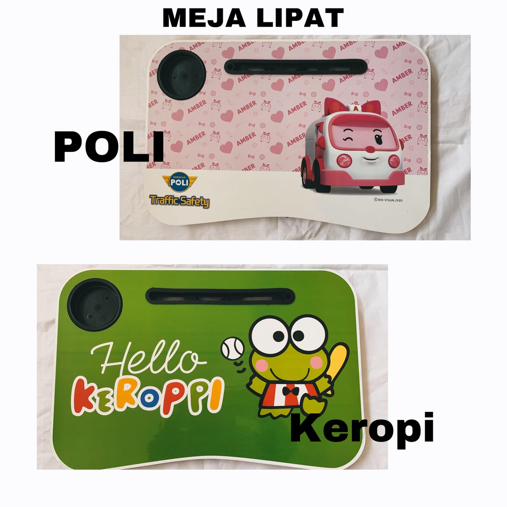 Meja - Meja Belajar Anak Karakter - Meja Lipat - Meja Laptop - Meja Portable - Meja Serbaguna