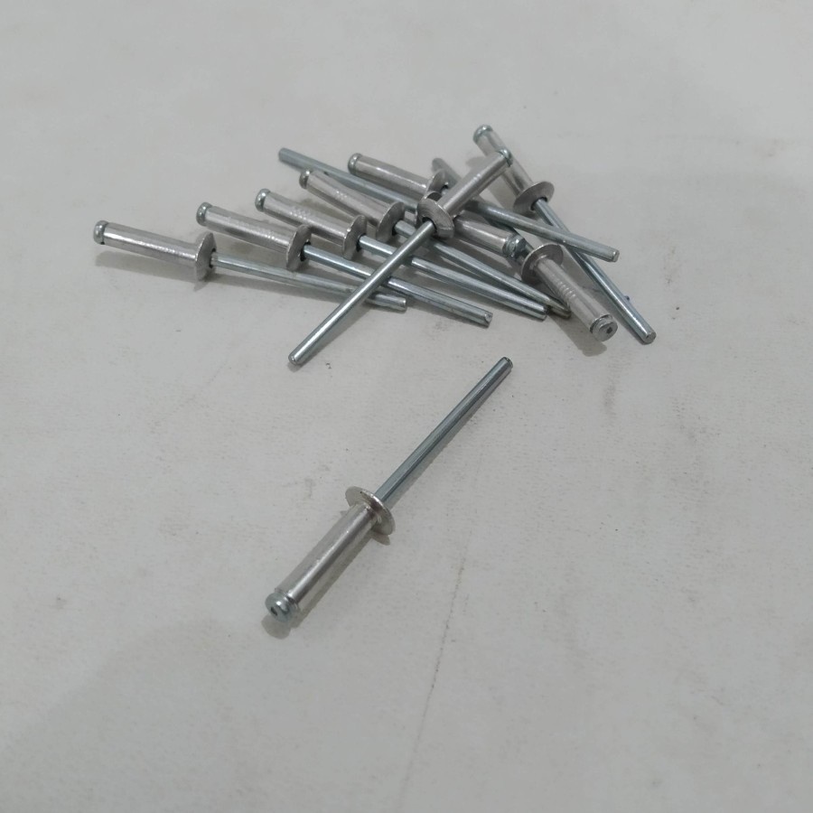 Paku blind rivet ripet rifet kecil 3.2mm 3.2 mm set 10pcs