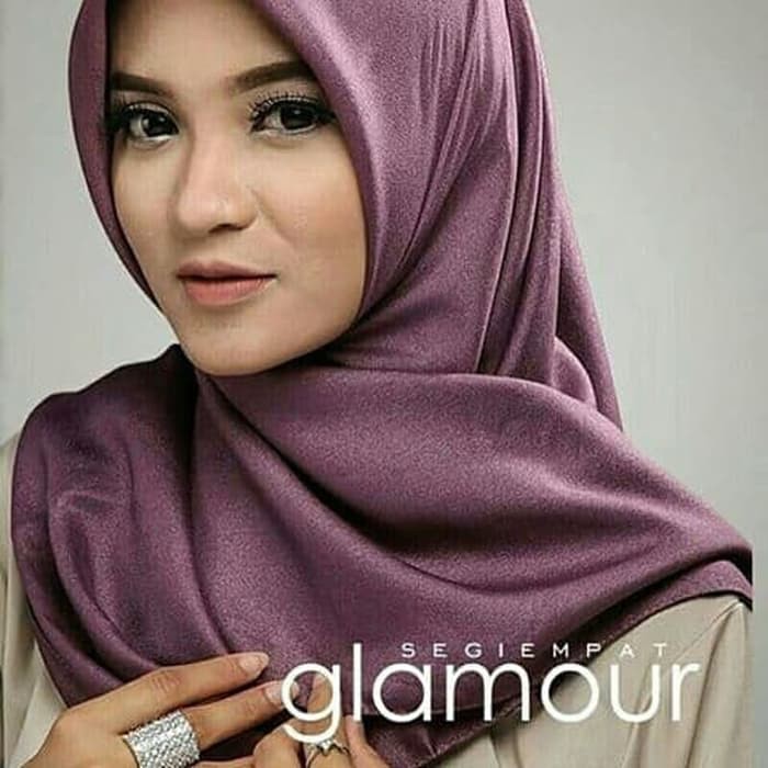 Ansania Shinar glamour hijab segi empat - hijab ansania