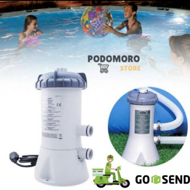 Pompa filter kolam merk intex besar 28604 FIlter Intex Jumbo Bagus