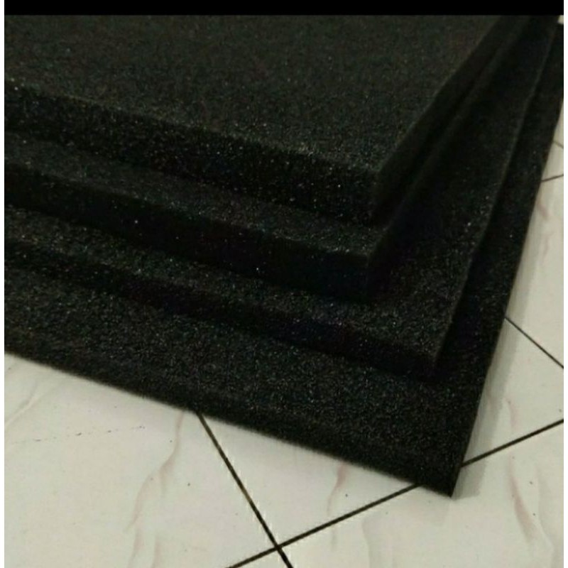Biofill Biofoam Bio Sponge Busa Filter Hitam uk 100x50x5 cm