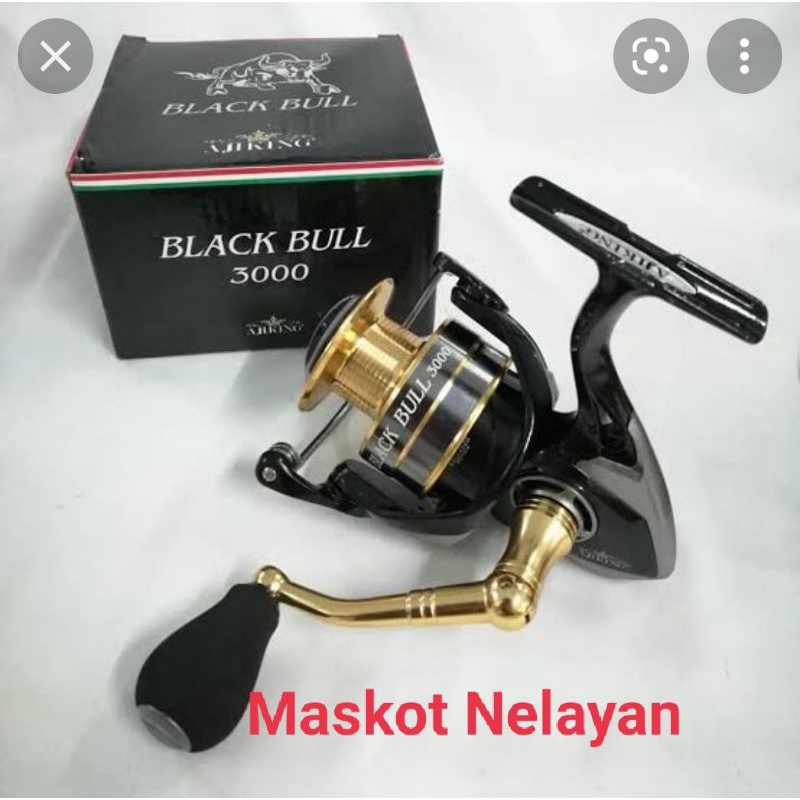 REEL AJIKING BLACK  BULL