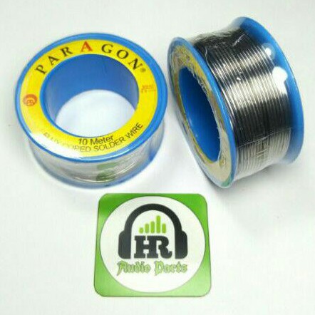 Timah Solder Tinol 10m 0.8mm 10Meter Merk Paragon Timah Solder Terbaik