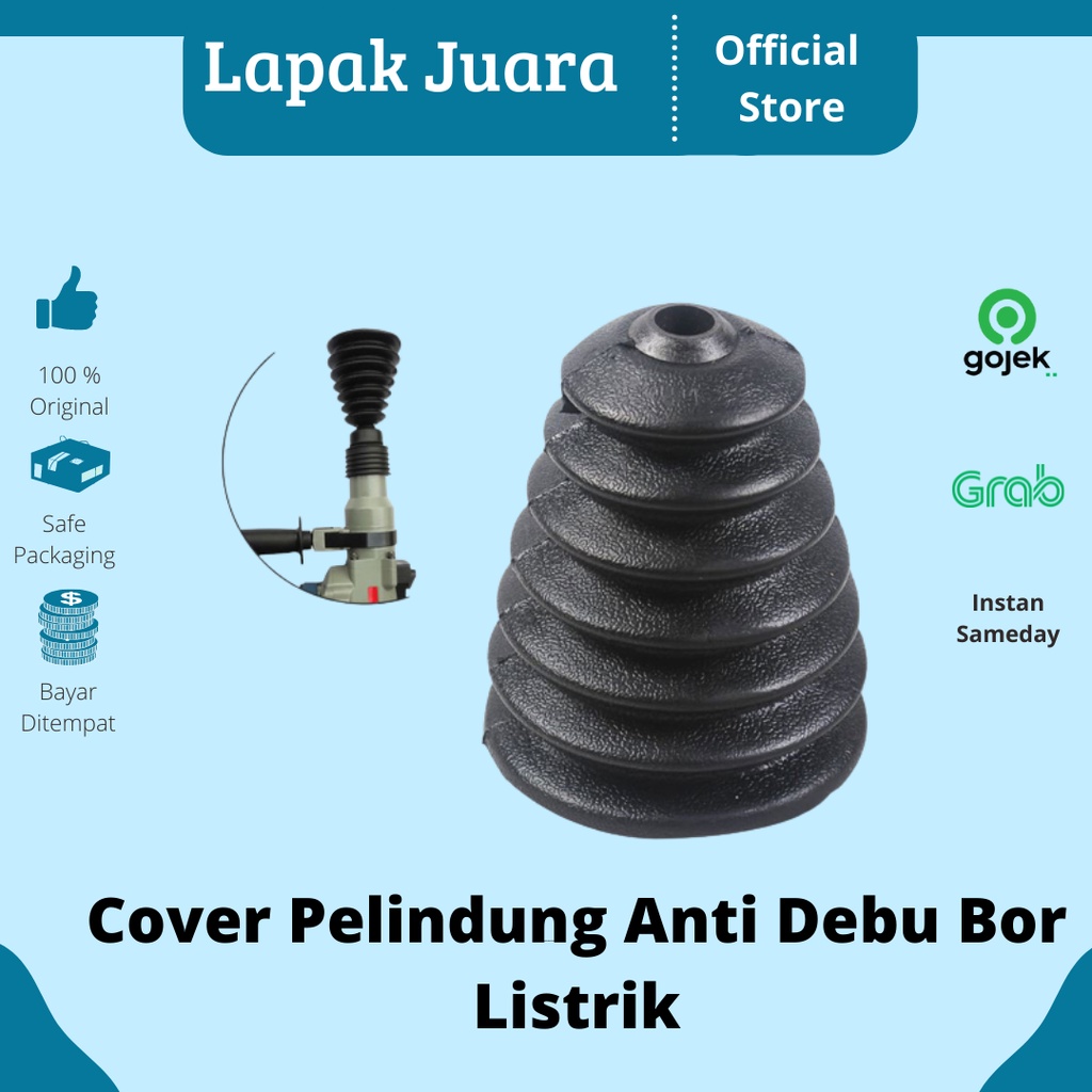 Pengaman Debu Bor Listrik |Cover Anti Debu | Pelindung Anti Debu | Cover Pelindung Anti Debu | WZOG 