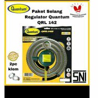 Paket Selang Regulator Gas Quantum QRL-/142  Regulator Gas  QRL 142