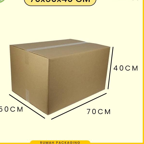 

◙ KARDUS / KARTON BOX BESAR POLOS Uk. 70x50x40 CM ◄
