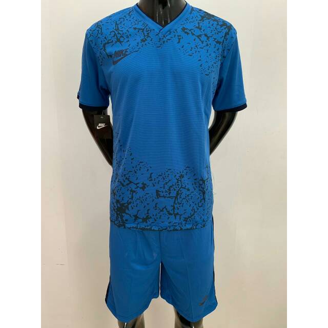Setelan Bola Baju Setelan Futsal Jersey Baju Futsal NK Map Biru Terbaru Termurah Terbaik Terlaris