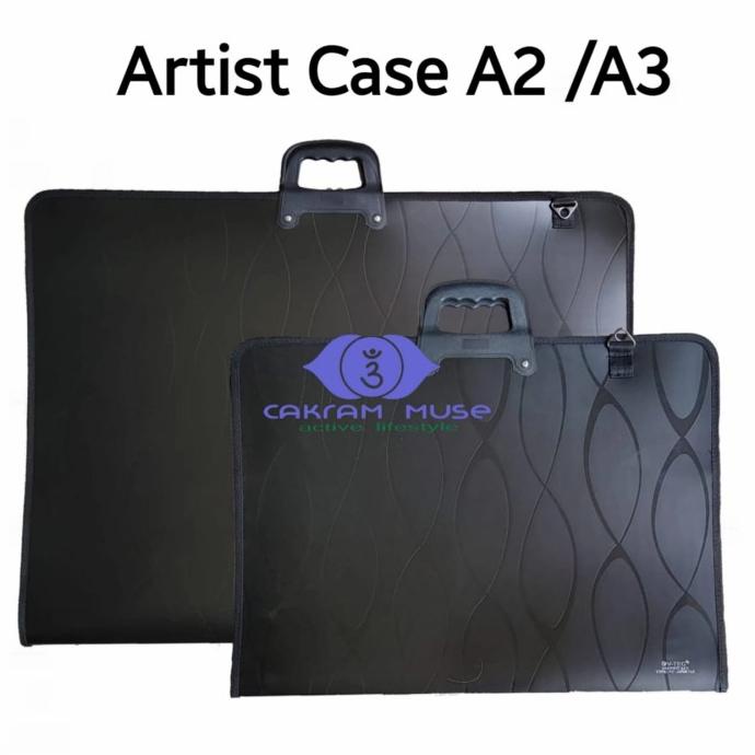 

(BISA COD) V-Tec Artist Case / Drawing Bag A3 / Tas Dokumen, Buku, Kertas Gambar DISKON Kode 1213