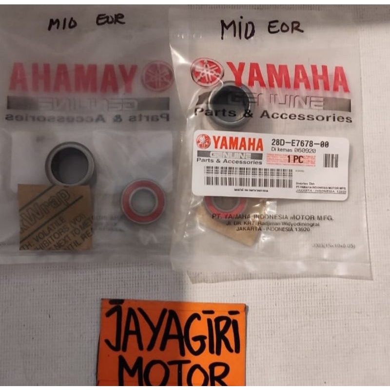 Bearing + Laher Bambu MIO Yamaha 28D 6901 + 17x25x16 RS 2RS YGP Pully Puli Puly Poli Poly Bering Lah