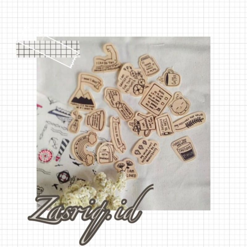 

stiker craft book/ stiker easthetic murah/ stiker estetik murah/ Stiker rustic murah