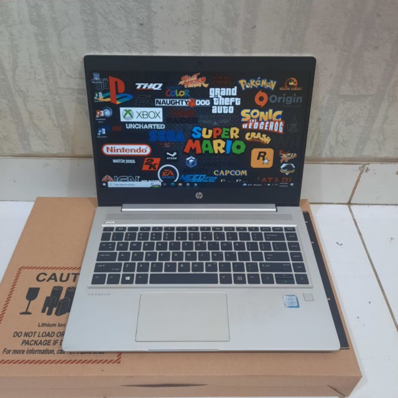 Laptop Hp Probook 440 G6, Core i5 - 8265U, Gen 8Th Ram 8GB /SSD 256GB Nvidia GeForce MX130 2GB BACKLIGHT  Super Sllim siap pakai