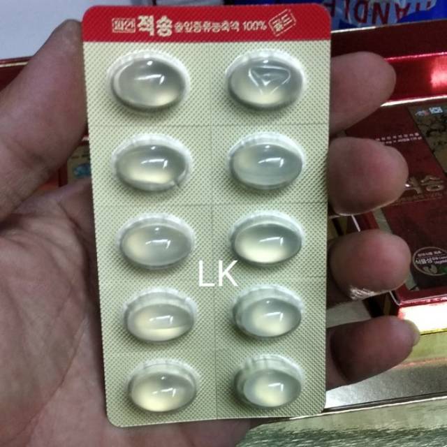 Minyak Pinus Merah Korea Red Pine Jeok Song