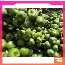

Buah kolang kaling segar masih mentah