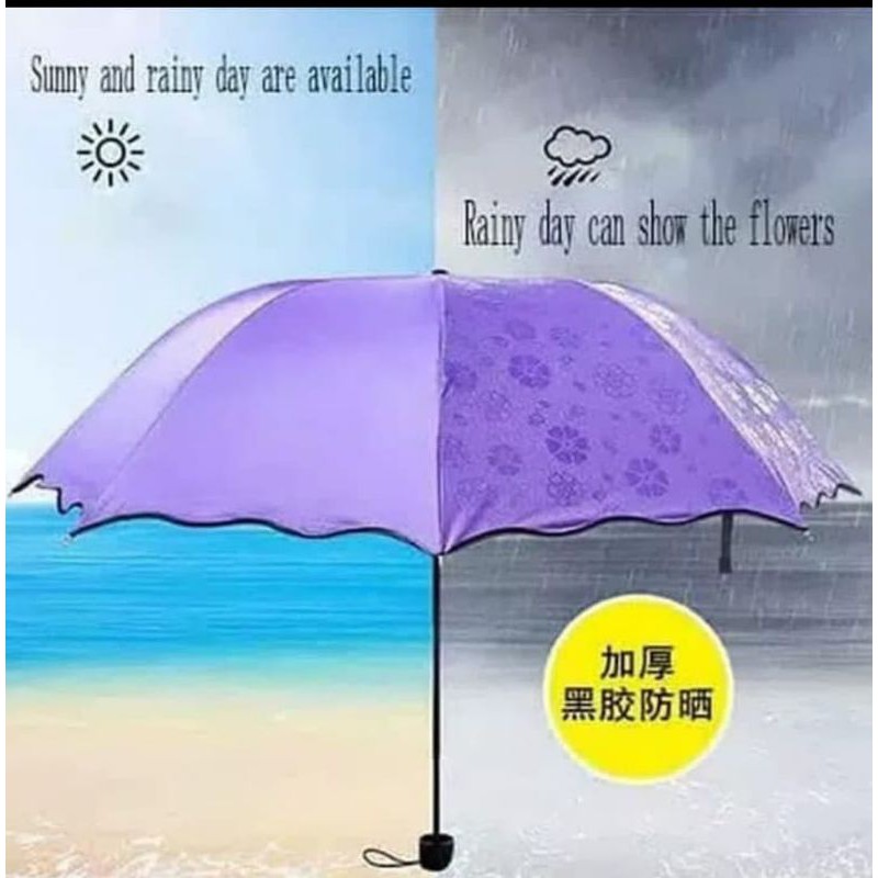 Payung Lipat Ajaib Magic Umbrella 3D Anti UV