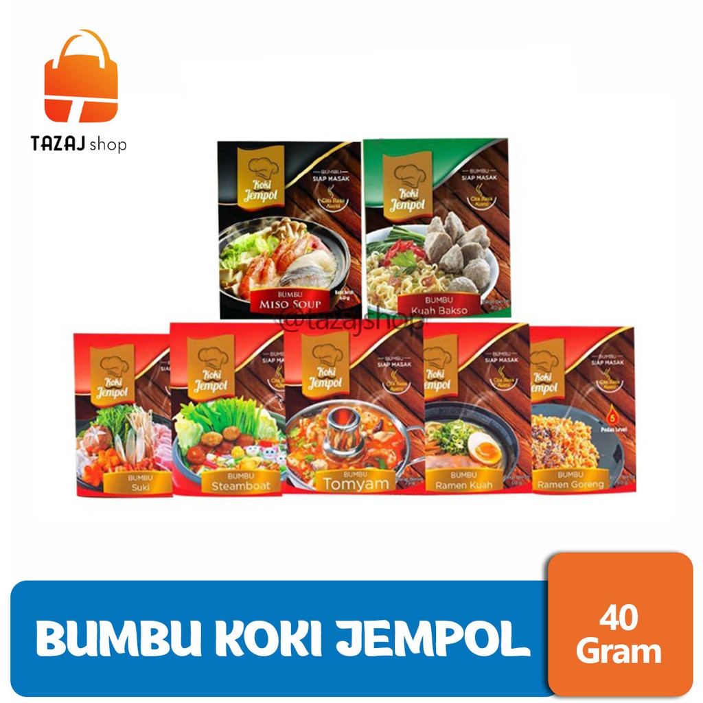 

Bumbu Koki Jempol (tomyam, steambot, bakso, suki, ramen)