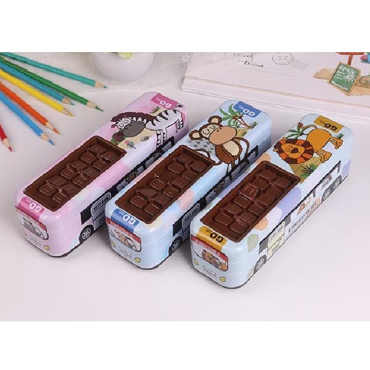 PENCIL CASE KENKO - CEPUK - TEMPAT PENSIL KALENG - B693-26