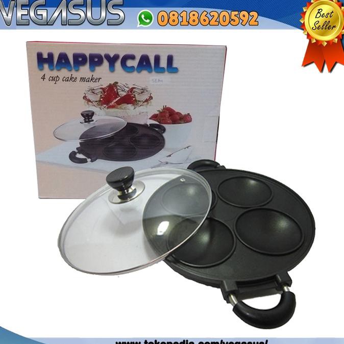 Cetakan Kue 4 Lubang Serabi Apem Pancake Selong Pan - Dus Happy Call Melina_Galeri