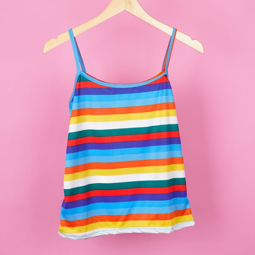 SALE!!! TankTop DECA TDYE / ATASAN WANITA TANGTOP TRIANA TIE DYE TALI KECIL / TANG TOP TALI Spaghetti-TANK  955