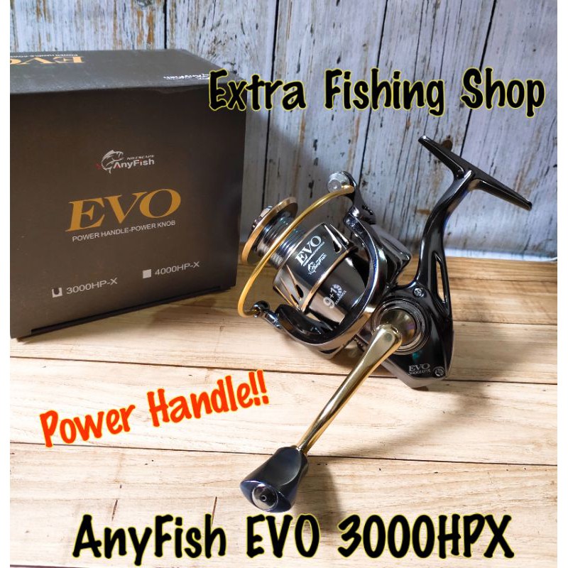 POWER HANDLE REEL ANYFISH EVO 3000HPX ELEGANT DESIGN
