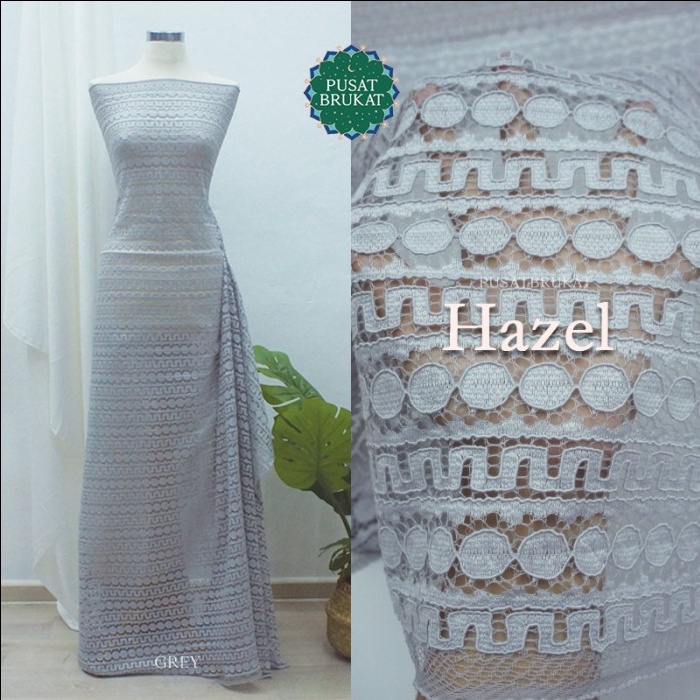 KAIN BROKAT KATUN SALUR ONDE / BRUKAT KATUN HAZEL - TSC6 20318 PCP - [harga per 0.5m]