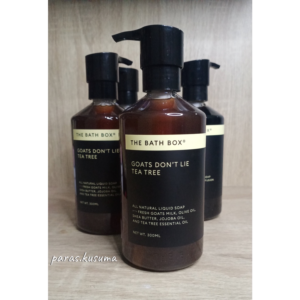 THE BATH BOX Goats Don't Lie