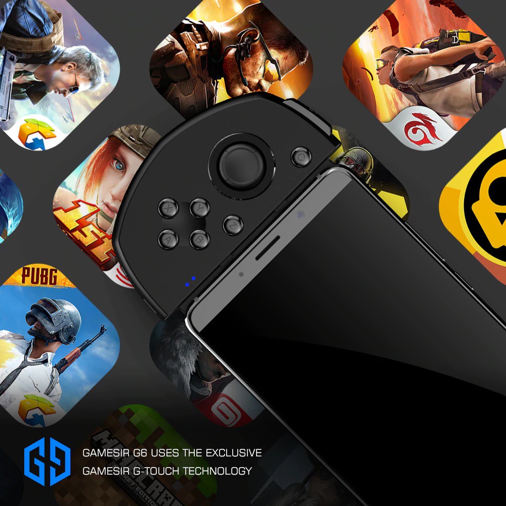GAMESIR G6 - Bluetooth Mobile One-Handed Gaming Touchroller Gamepad - Android Support