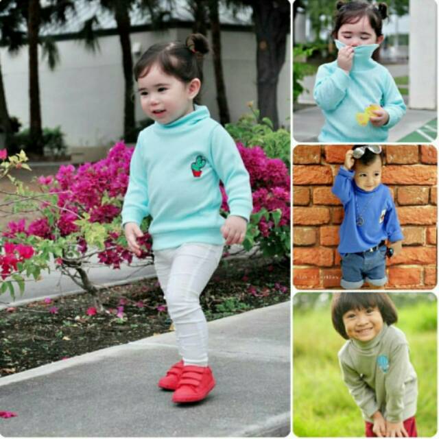 Sweater anak polos / sweater anak perempuan / sweater anak cewek / sweater anak cowok