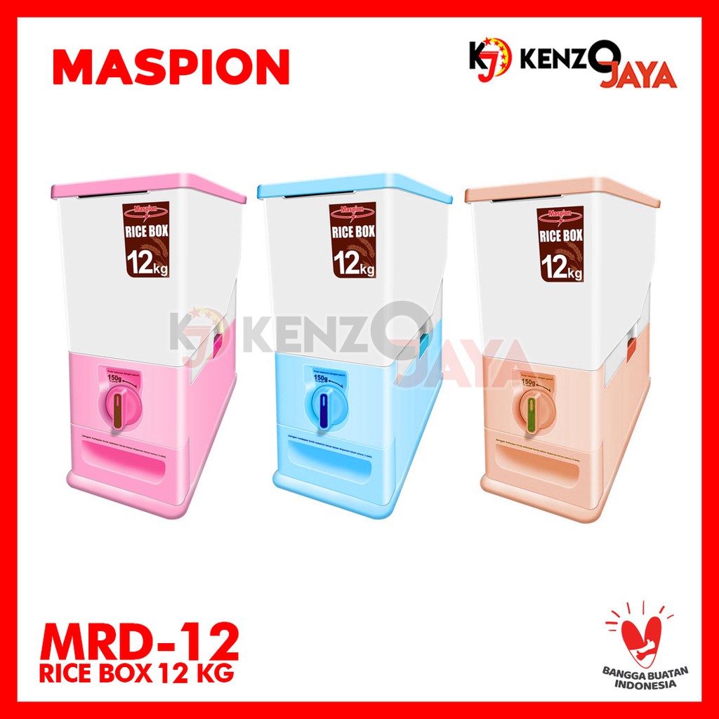 Rice Box MASPION 12 Kg MRD-12