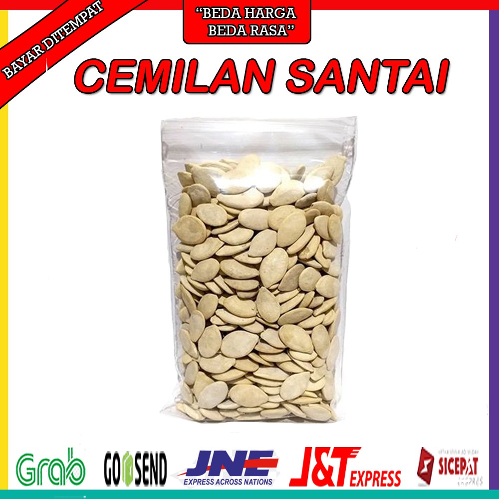 

KUACI/KWACI PUTIH BESAR SPESIAL OLEH OLEH MAKANAN RINGAN CEMILAN SANTAI SNACK MURAH JAJANAN RENYAH