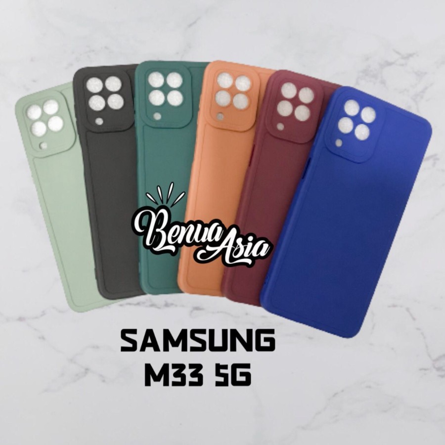 SOFTCASE PRO CAMERA SAMSUNG M33 5G MACARON - FA